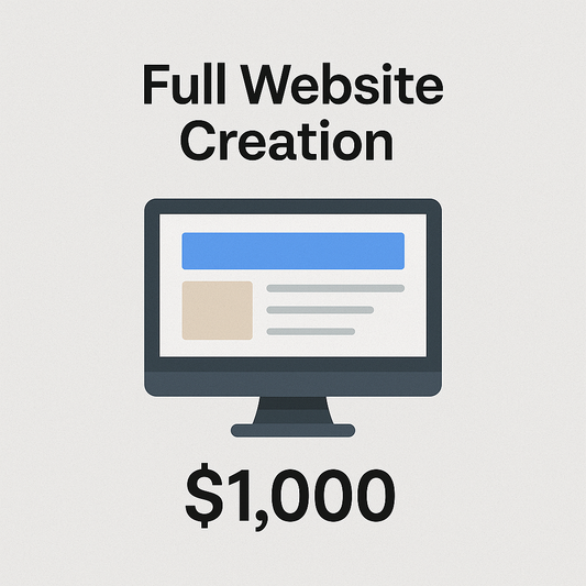 Full Website Creation